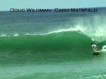 Cabo Matapalo6-8 foot faces breaking over some shallow rocks in certain places with good conditions